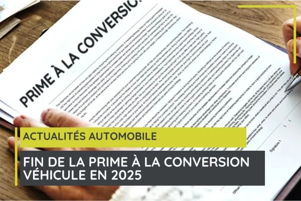 Fin de la prime à la conversion véhicule en 2025