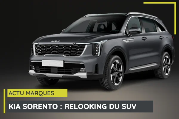 Kia Sorento : Relooking du SUV familial