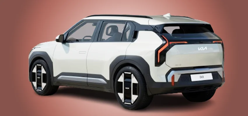 Arrière du Kia EV3