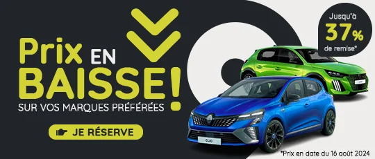 prix en baisse auto ici