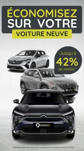 véhicule neuf promo